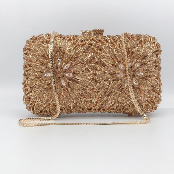 evening bags xiyuan gold champagne flower crystal women clutch bag hard case floral wedding party handbag purse female metal clutches
evening bags xiyuan gold champagne flower crystal women clutch bag hard case floral wedding party handbag purse female metal clutches