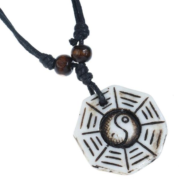 vintage style resin taiji gossip pendants necklaces yin yang wood beads adjustable rope chain necklace for woman men jewelry pendant, Silver
vintage style resin taiji gossip pendants necklaces yin yang wood beads adjustable rope chain necklace for woman men jewelry pendant, Silver