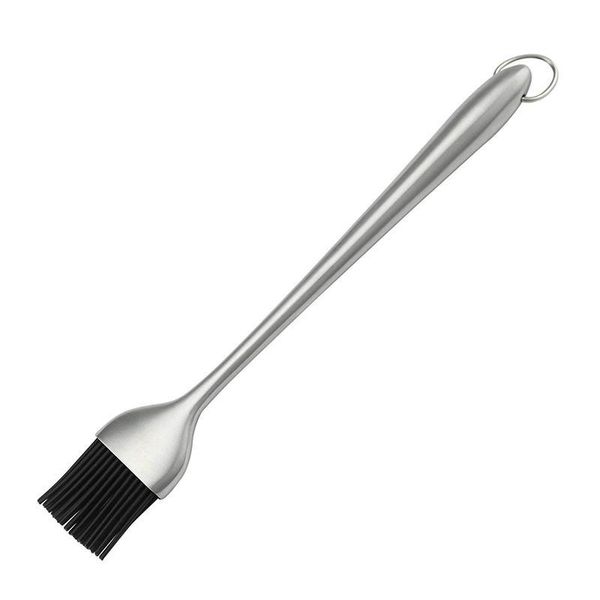 tools & accessories heavy-duty bbq basting brush silicone bristles with 12 inch stainless steel handle make grilling easy
tools & accessories heavy-duty bbq basting brush silicone bristles with 12 inch stainless steel handle make grilling easy