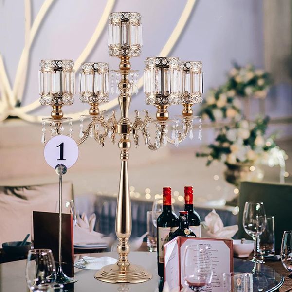 candle holders 5 arms crystal candelabras wedding table centerpiece luxury candelabrum gold metal for home decoration 10 pcs
candle holders 5 arms crystal candelabras wedding table centerpiece luxury candelabrum gold metal for home decoration 10 pcs