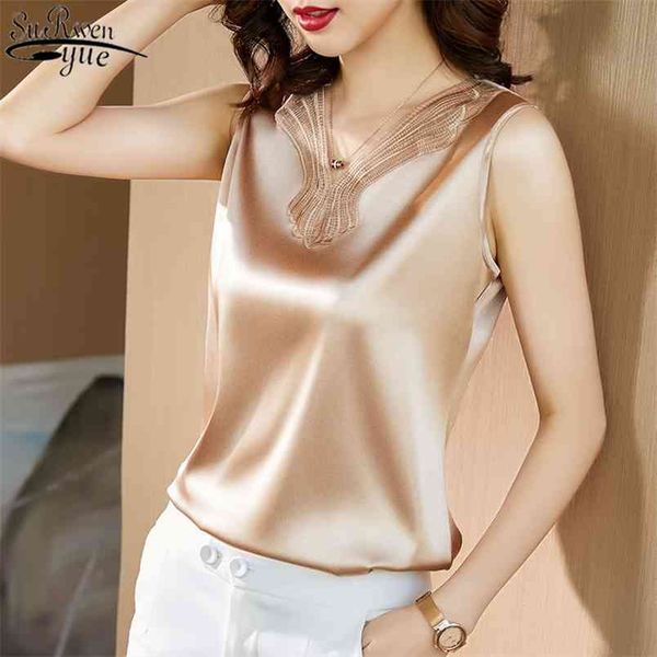 women blouses silk embroidery shirts satin blouse lace shirt plus size woman elastic v-neck 13695 210421, White
women blouses silk embroidery shirts satin blouse lace shirt plus size woman elastic v-neck 13695 210421, White