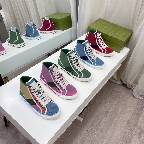 men women casual shoes classic stripe designers sneakers canvas splicing vintage stylist shoe beige blue washed jacquard denim trainer, Black
men women casual shoes classic stripe designers sneakers canvas splicing vintage stylist shoe beige blue washed jacquard denim trainer, Black
