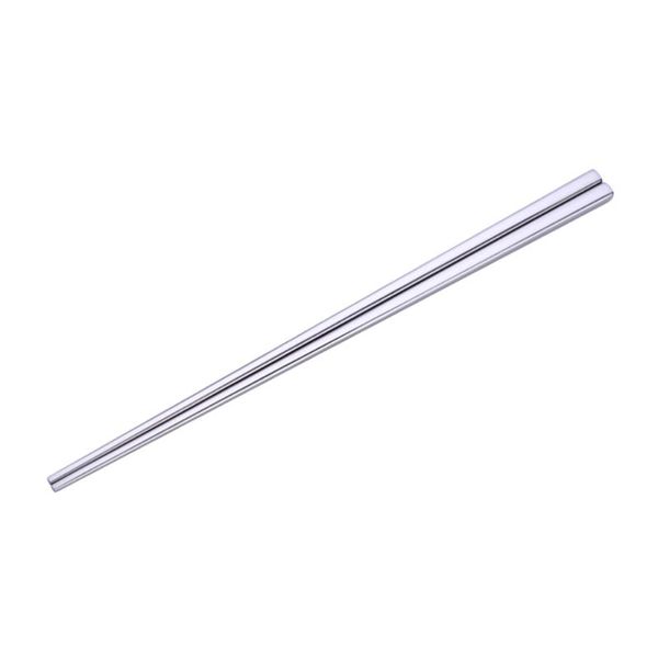 chopsticks a pair of stainless steel electroplating square reusable metal (23cm, silver)
chopsticks a pair of stainless steel electroplating square reusable metal (23cm, silver)