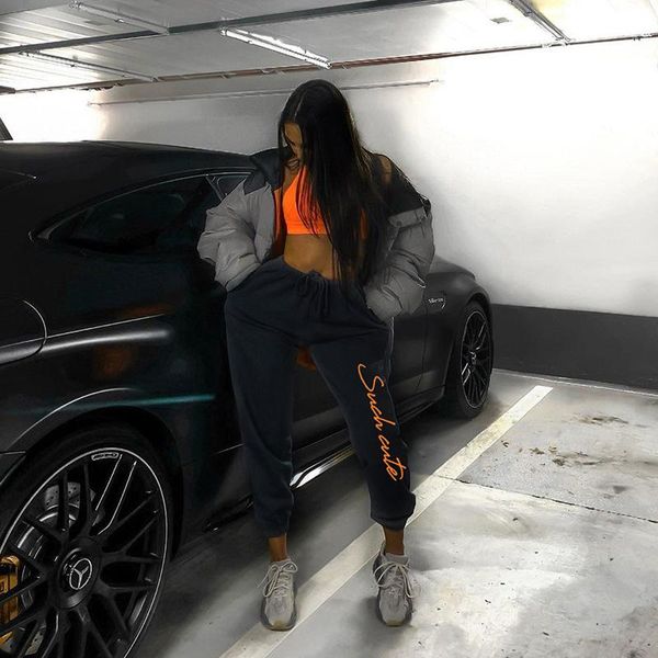 autumn and winter trousers ladies fashion harem pants letter printing sweatpants jogging street s women bottoms cozy women's & capris, Black;white
autumn and winter trousers ladies fashion harem pants letter printing sweatpants jogging street s women bottoms cozy women's & capris, Black;white