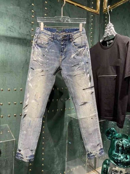 2022 mens designer jeans distressed ripped biker slim fit motorcycle bikers denim for men s fashion mans black pants 21ss pour hommes, Blue
2022 mens designer jeans distressed ripped biker slim fit motorcycle bikers denim for men s fashion mans black pants 21ss pour hommes, Blue