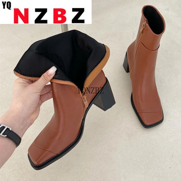 boots yqnzbz elegant women ankle white block high heels bootties fashion square toe zipper autumn winter party shoes female, Black
boots yqnzbz elegant women ankle white block high heels bootties fashion square toe zipper autumn winter party shoes female, Black
