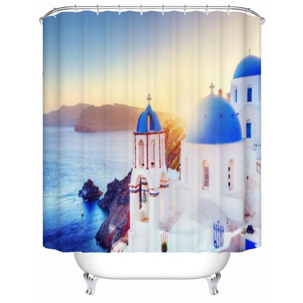 santorini sunrise shower curtain seaside landscape bathroom decor polyester fabric bathtub with hooks waterproof curtains
santorini sunrise shower curtain seaside landscape bathroom decor polyester fabric bathtub with hooks waterproof curtains