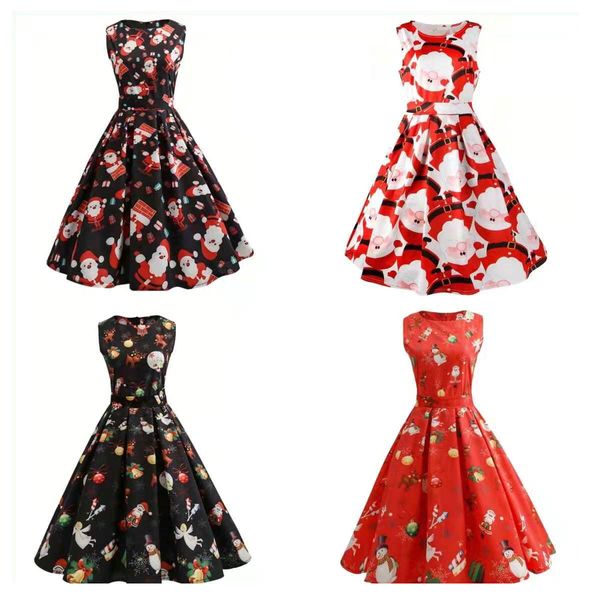 theme costume dress with round neck sleeveless printed waist cut christmas party dress printed women santa claus dress skirt dropshipping, Black;red
theme costume dress with round neck sleeveless printed waist cut christmas party dress printed women santa claus dress skirt dropshipping, Black;red