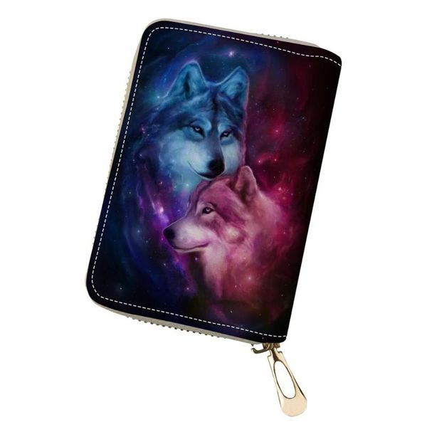 card holders haoyun fashion women's pu business cards holder cute wolf prints pattern girls money purse bag mini cluth wallets, Brown;gray
card holders haoyun fashion women's pu business cards holder cute wolf prints pattern girls money purse bag mini cluth wallets, Brown;gray
