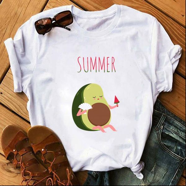 kawaii woman summer women cartoon avocado print short sleeve t shirt casual white graphic female
kawaii woman summer women cartoon avocado print short sleeve t shirt casual white graphic female