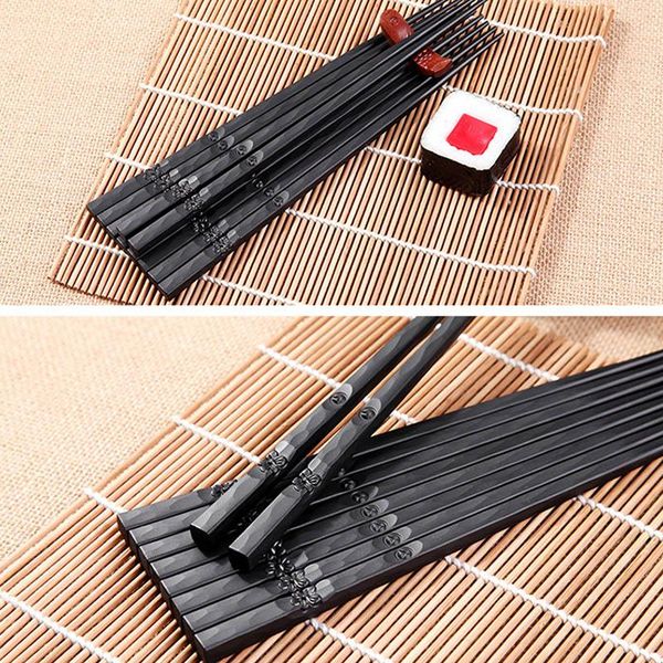 1pair chopsticks black/white japanese/chinese style kitchen gadgets nice gift alloy non-slip for sushi reusable
1pair chopsticks black/white japanese/chinese style kitchen gadgets nice gift alloy non-slip for sushi reusable