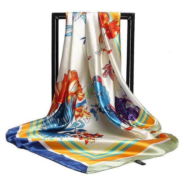 scarves 2021 fashion women's silk scarf fresh butterfly monkey flowers printing changeable head decorate female shawl, Blue;gray
scarves 2021 fashion women's silk scarf fresh butterfly monkey flowers printing changeable head decorate female shawl, Blue;gray