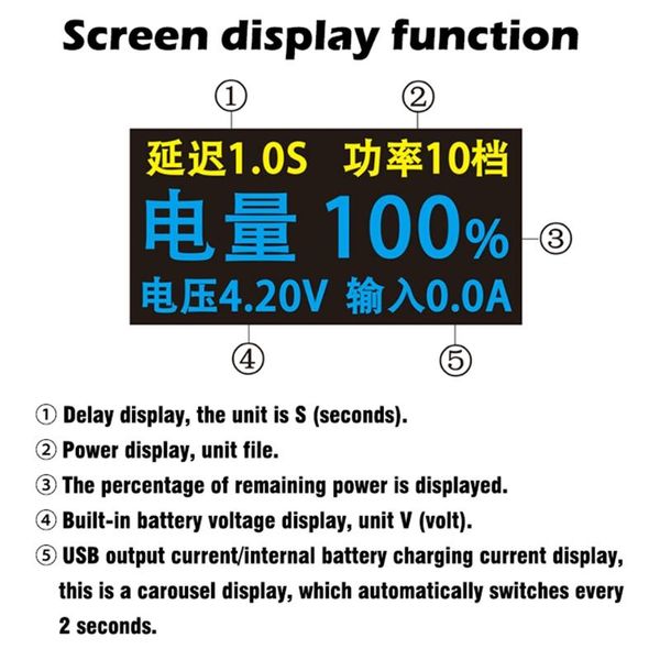 professional hand tool sets rxjb portable 5300/10600mah 20 levels adjustable oled screen spot welder polymer lithium battery welding equipme
professional hand tool sets rxjb portable 5300/10600mah 20 levels adjustable oled screen spot welder polymer lithium battery welding equipme