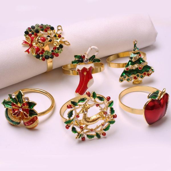 napkin rings christmas tree metal bow flower wreath ring buckle decorations wedding banquet el table supplies
napkin rings christmas tree metal bow flower wreath ring buckle decorations wedding banquet el table supplies