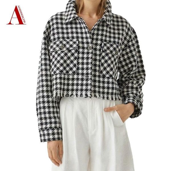 women's jackets adherebling women 2021 fashion single breasted short black plaid jacket pocket accessories retro long sleeve blouse str, Black;brown
women's jackets adherebling women 2021 fashion single breasted short black plaid jacket pocket accessories retro long sleeve blouse str, Black;brown