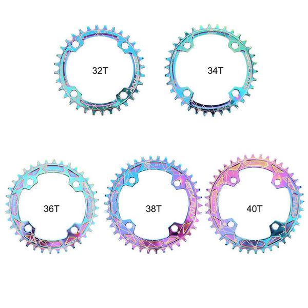bike heels & chainwheels bicycle crank 104bcd chainring cycling round 32t/34t/36t/38t/40t mtb narrow wide chainwheel circle crankset pl
bike heels & chainwheels bicycle crank 104bcd chainring cycling round 32t/34t/36t/38t/40t mtb narrow wide chainwheel circle crankset pl