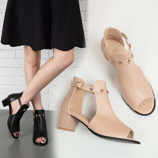 dress shoes ymechic summer peep toe high heels sandals women black apricot ankle buckle star studded female womens block heel
dress shoes ymechic summer peep toe high heels sandals women black apricot ankle buckle star studded female womens block heel