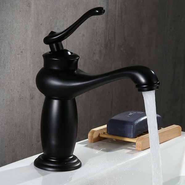 bathroom sink faucets faucet black bronze finish brass basin taps single handle water mixer tap
bathroom sink faucets faucet black bronze finish brass basin taps single handle water mixer tap