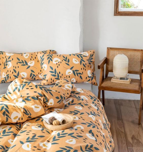 orange flower bedding set teen kid girl,twin full king cotton single double home textile bed sheet pillow case quilt cover1
orange flower bedding set teen kid girl,twin full king cotton single double home textile bed sheet pillow case quilt cover1