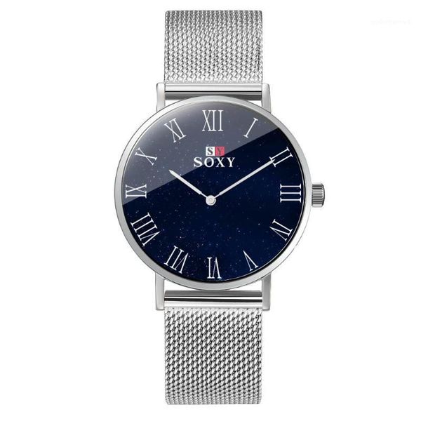 women watch fashion starry sky stainless steel sliver casual ladies clock simple dress zegarek damski wristwatches, Slivery;brown
women watch fashion starry sky stainless steel sliver casual ladies clock simple dress zegarek damski wristwatches, Slivery;brown