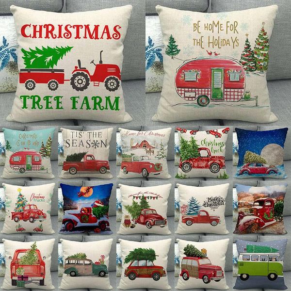 cushion/decorative pillow christmas decoration cushion throw cover car tree print pattern cotton linen home decor sofa party pillowcovers 40
cushion/decorative pillow christmas decoration cushion throw cover car tree print pattern cotton linen home decor sofa party pillowcovers 40