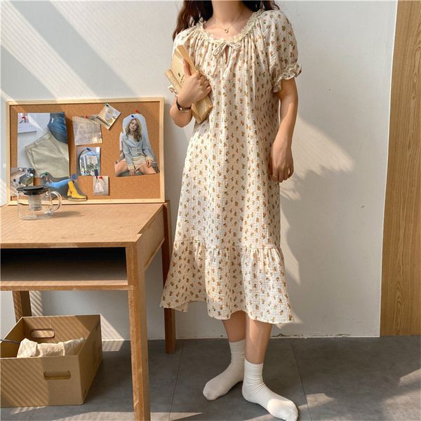 casual dresses homerwear sweet gentle loose night pajamas 2021 printed all match romance florals summer short sleeves 8q2n, Black;gray
casual dresses homerwear sweet gentle loose night pajamas 2021 printed all match romance florals summer short sleeves 8q2n, Black;gray
