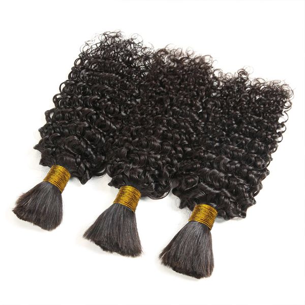 kinky curly bulk bundles virginn brazilian human hair extension weave deep for women 100g 14"16"18"20"22"24"26, Black
kinky curly bulk bundles virginn brazilian human hair extension weave deep for women 100g 14"16"18"20"22"24"26, Black