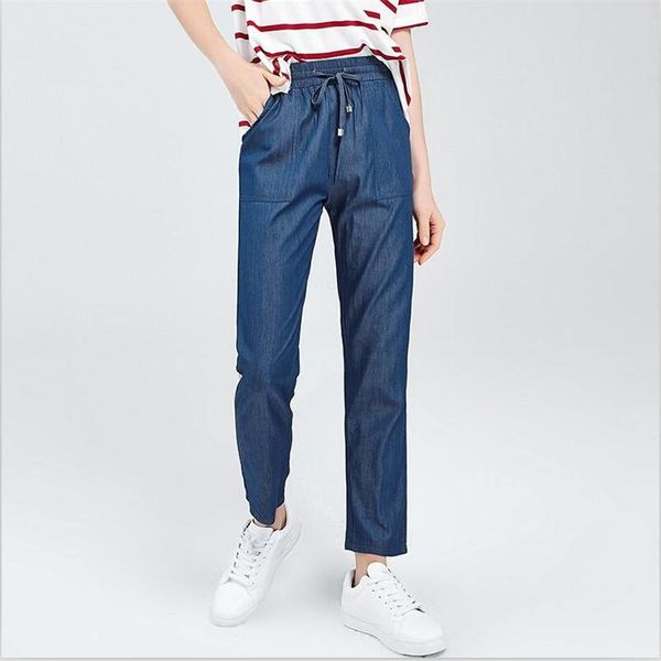 7xl summer 2021 vintage pocket drawstring pencil pants spring denim female jeans solid plus size women women's, Blue
7xl summer 2021 vintage pocket drawstring pencil pants spring denim female jeans solid plus size women women's, Blue