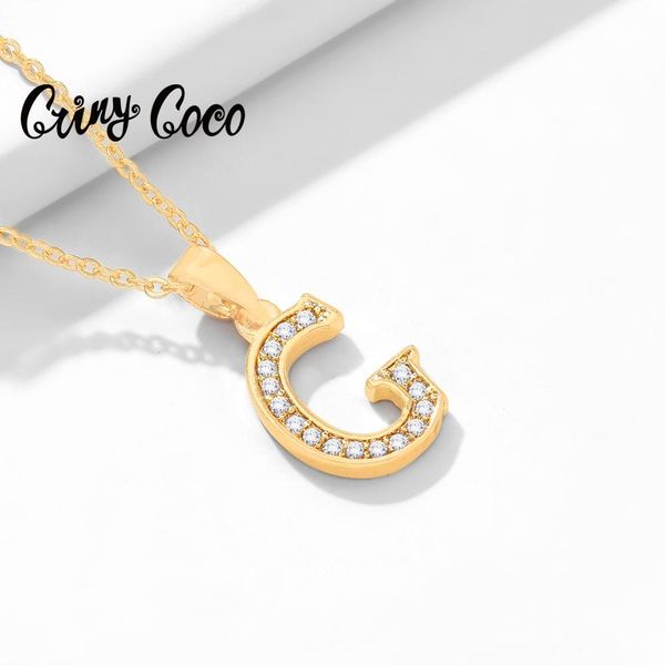 2020 english letter g pendant neckalces for women gold color initial chains choker necklace ladies kid jewelry gifts, Silver
2020 english letter g pendant neckalces for women gold color initial chains choker necklace ladies kid jewelry gifts, Silver