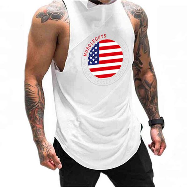 muscleguys mens cotton + mesh hoodie sweatshirts fitness clothing bodybuilding tank men sleeveless shirt gyms vest 210421, White;black
muscleguys mens cotton + mesh hoodie sweatshirts fitness clothing bodybuilding tank men sleeveless shirt gyms vest 210421, White;black