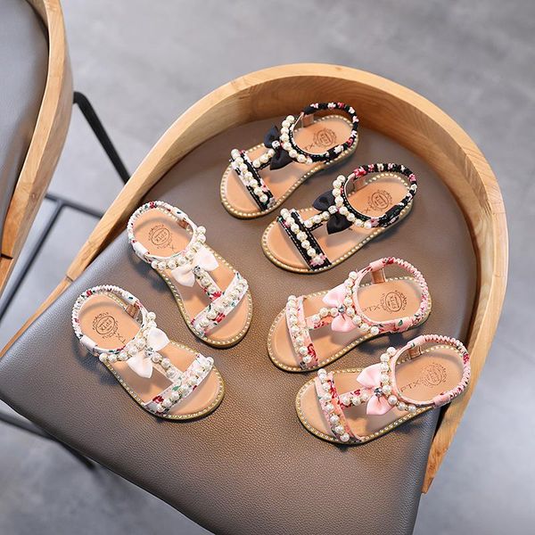 sandals casual pearl butterfly-knot non-slip soft kids toddler baby shoes summer little children's girls princess open toe beach, Black;red
sandals casual pearl butterfly-knot non-slip soft kids toddler baby shoes summer little children's girls princess open toe beach, Black;red