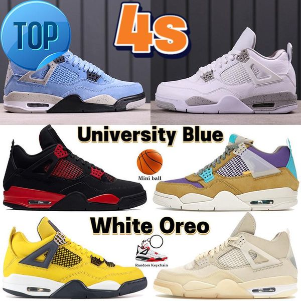 4 4s basketball shoes university blue white oreo shimmer metallic purple sp desert moss bred paris black cat women sneakers n
4 4s basketball shoes university blue white oreo shimmer metallic purple sp desert moss bred paris black cat women sneakers n