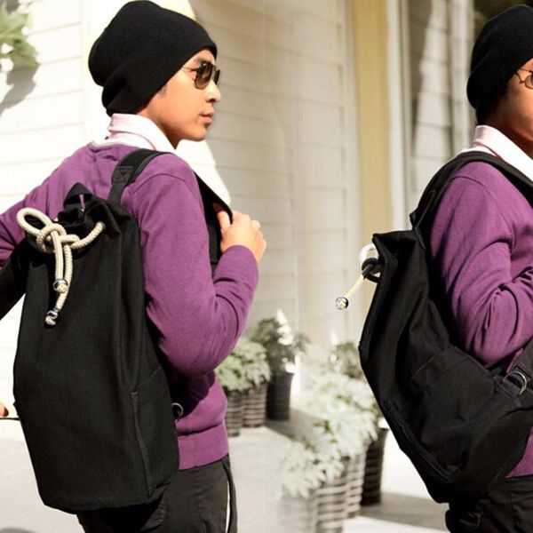 backpack 1pcs black canvas drawstring bag travel beach sack portable casual string sackpack rucksacks shopping
backpack 1pcs black canvas drawstring bag travel beach sack portable casual string sackpack rucksacks shopping