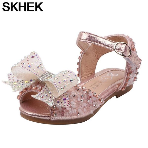 summer girls sandals with bow open toe diamond princess party shoes soft flat for kids, Black;red
summer girls sandals with bow open toe diamond princess party shoes soft flat for kids, Black;red
