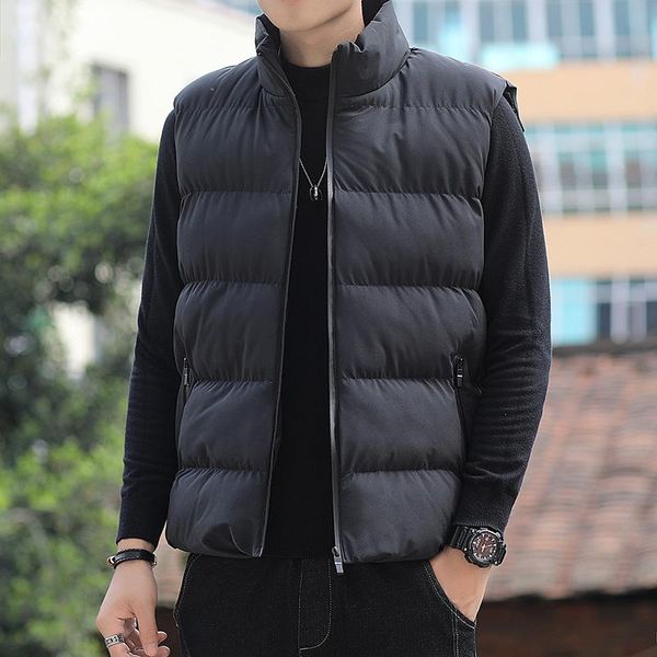 men's vests mens jacket sleeveless cotton vest male light down coat men warm short paragraph pographer, Black;white
men's vests mens jacket sleeveless cotton vest male light down coat men warm short paragraph pographer, Black;white