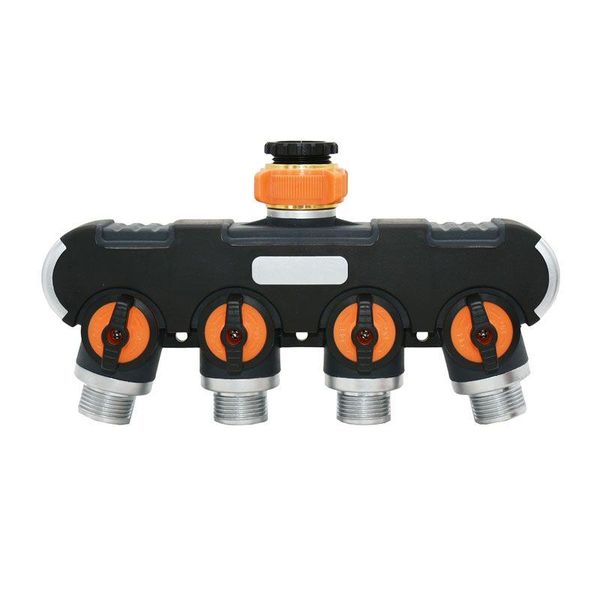 3/4" garden water splitter 4 way tap pipe connector cranes hose irrigation 1pcs watering equipments
3/4" garden water splitter 4 way tap pipe connector cranes hose irrigation 1pcs watering equipments