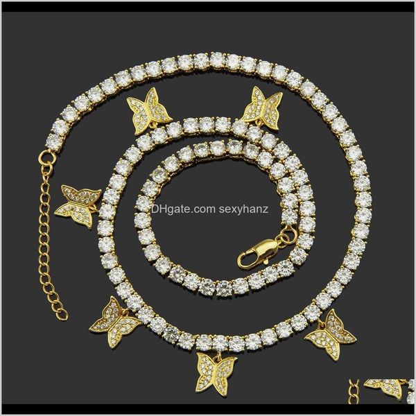 tennis, graduated & pendants drop delivery 2021 4mm butterfly 14k gold plated iced out tennis chain choker necklace cz hip hop bling mens ne, Black
tennis, graduated & pendants drop delivery 2021 4mm butterfly 14k gold plated iced out tennis chain choker necklace cz hip hop bling mens ne, Black