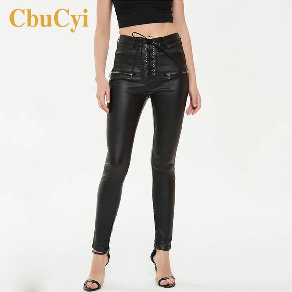 pants autumn pu plus veet black lace up high waist pencil pants women casual ny faux leather trousers, White
pants autumn pu plus veet black lace up high waist pencil pants women casual ny faux leather trousers, White
