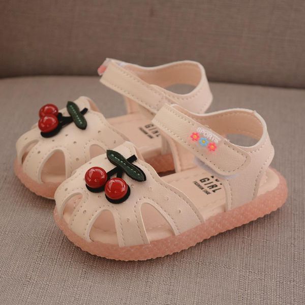 summer 2021 girls' sandals cherry lovely princess flower hollowed out baby girl leather, Black;red
summer 2021 girls' sandals cherry lovely princess flower hollowed out baby girl leather, Black;red
