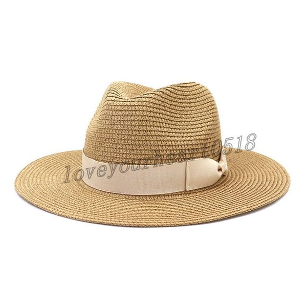 women sun hat bow ribbon temperament uv protection cap wide brim summer beach straw hat panama jazz hats, Blue;gray
women sun hat bow ribbon temperament uv protection cap wide brim summer beach straw hat panama jazz hats, Blue;gray