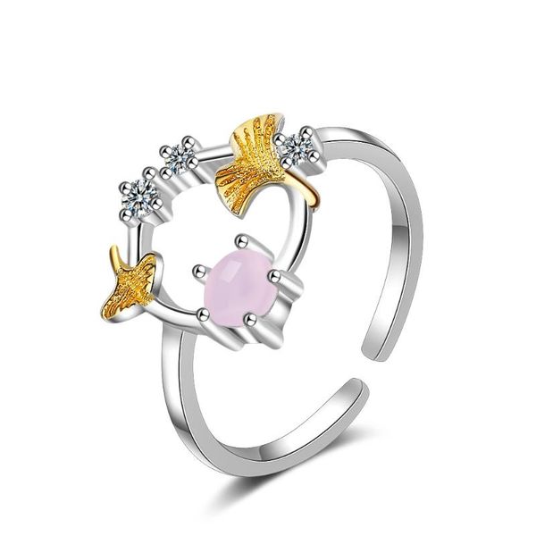 cluster rings arrival 925 sterling silver ginkgo leaf rhinestone flower ladies finger jewelry birthday gift no fade ring, Golden;silver
cluster rings arrival 925 sterling silver ginkgo leaf rhinestone flower ladies finger jewelry birthday gift no fade ring, Golden;silver