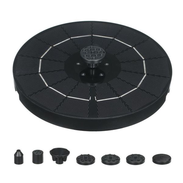 garden decorations solar fountain 3.8w powered water pump with battery 5 colorful led lights 6 nozzles for bird bath pond
garden decorations solar fountain 3.8w powered water pump with battery 5 colorful led lights 6 nozzles for bird bath pond