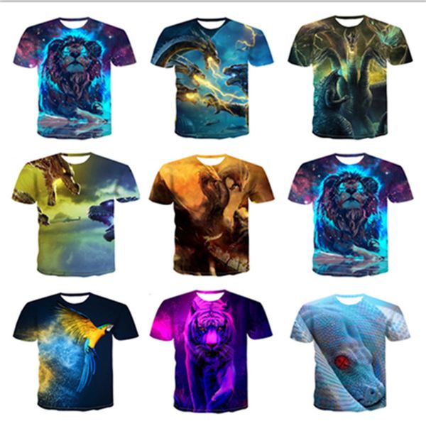 dragon graphic t-shirt animal theme men's 3d fashion summer casual men's o-neck shirt large size streetwear, White;black
dragon graphic t-shirt animal theme men's 3d fashion summer casual men's o-neck shirt large size streetwear, White;black