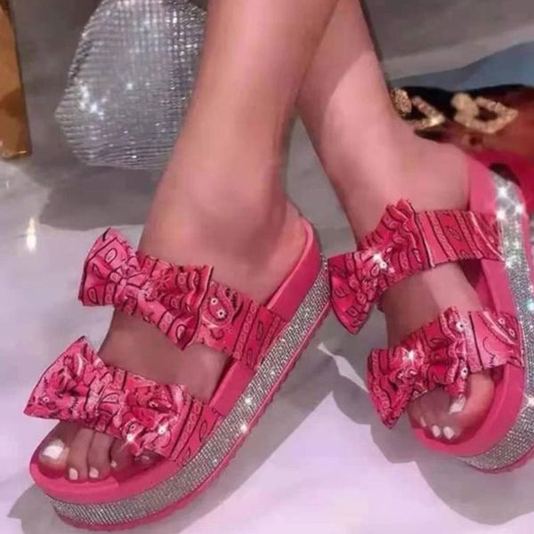 slippers karlinlua official wholesale women shoes bling bowtie slip-on slipper summer crystal outside slides, Black
slippers karlinlua official wholesale women shoes bling bowtie slip-on slipper summer crystal outside slides, Black