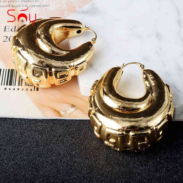 sunny jewelry fashion copper hoop earrings for women hollow large style for wedding party gifts trendy 220108, Golden;silver
sunny jewelry fashion copper hoop earrings for women hollow large style for wedding party gifts trendy 220108, Golden;silver