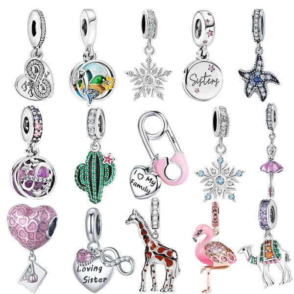 other 925 sterling silver beads flamingo heart snowflake charms fit original bracelet women diy jewelry making gift
other 925 sterling silver beads flamingo heart snowflake charms fit original bracelet women diy jewelry making gift