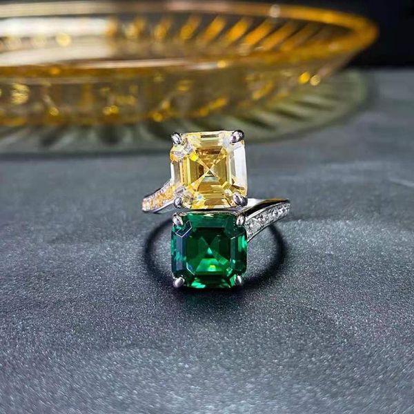 high carbon diamond z emerald ring sterling silver 925 party cocktail wedding jewelry for women drop cluster rings, Golden;silver
high carbon diamond z emerald ring sterling silver 925 party cocktail wedding jewelry for women drop cluster rings, Golden;silver
