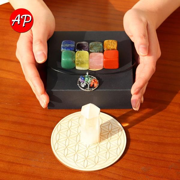 decorative objects & figurines 11 pcs/set natural quartz tree of life pendant chakela crystal block gravel gift bag mineral collection home
decorative objects & figurines 11 pcs/set natural quartz tree of life pendant chakela crystal block gravel gift bag mineral collection home