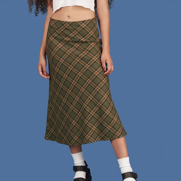 brand dropship midi green women skirts plaid vintage bohemia scottish style waistless calf summer spring vacation, Black
brand dropship midi green women skirts plaid vintage bohemia scottish style waistless calf summer spring vacation, Black