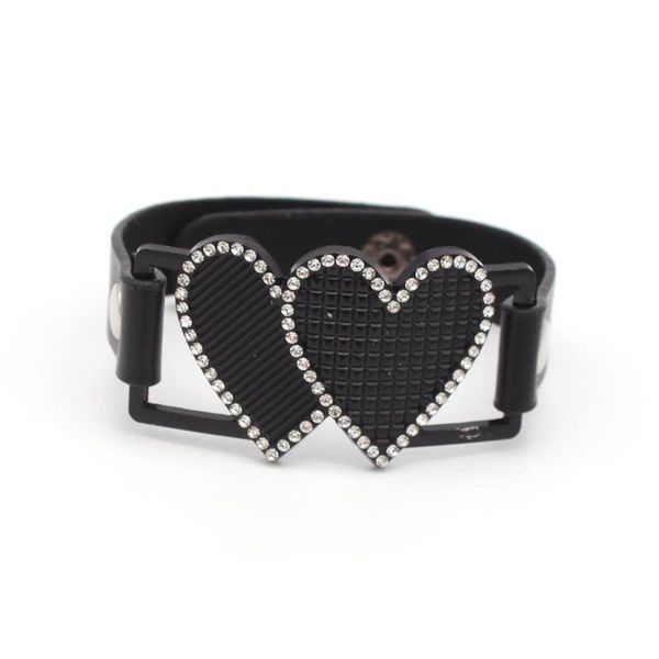 tennis design women double connect with heart bracelet fashion street style chain bracelets for men jewelry gifts, Golden;silver
tennis design women double connect with heart bracelet fashion street style chain bracelets for men jewelry gifts, Golden;silver